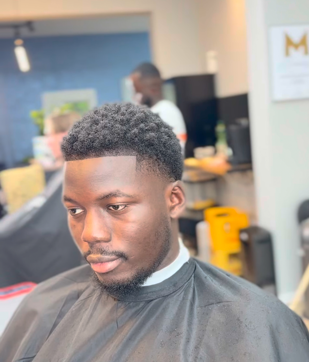 Taper Fade mit Beard Work